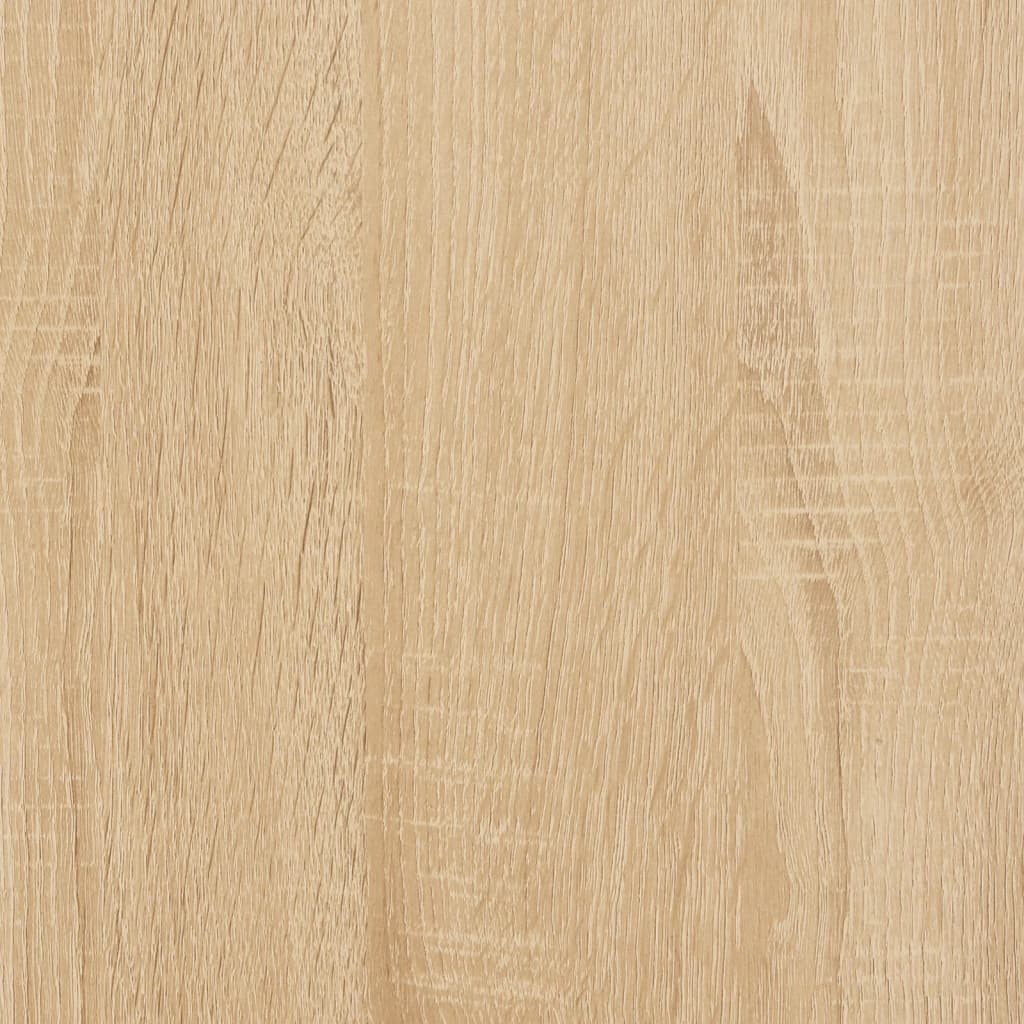 vidaXL Κομοδίνο Sonoma Δρυς 40 x 35 x 50 εκ. από Επεξεργ. Ξύλο