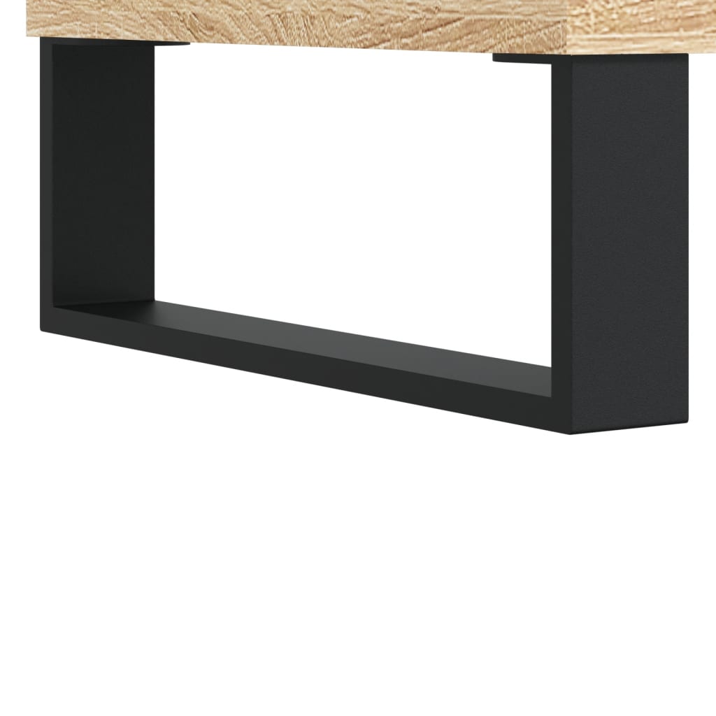 vidaXL Κομοδίνα 2 τεμ. Sonoma Δρυς 40 x 35 x 50 εκ. από Επεξεργ. Ξύλο