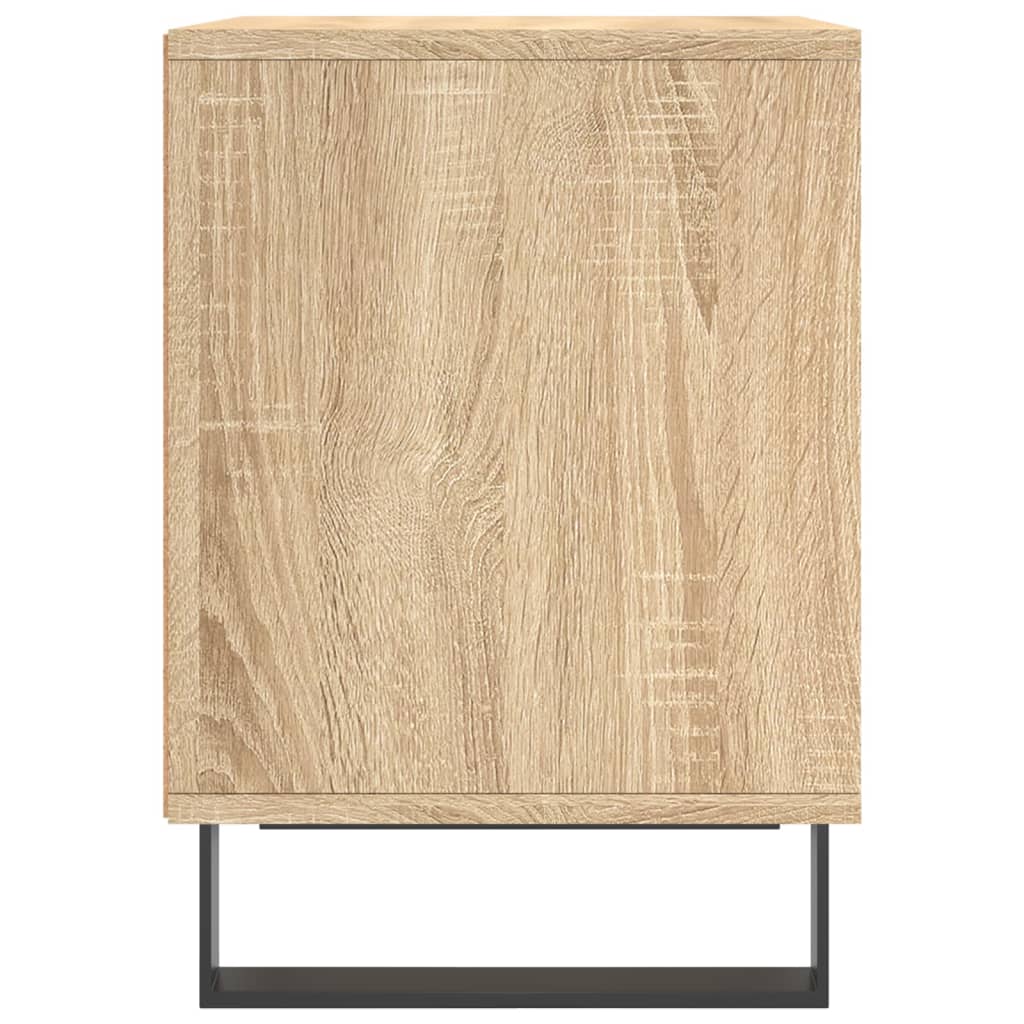 vidaXL Κομοδίνα 2 τεμ. Sonoma Δρυς 40 x 35 x 50 εκ. από Επεξεργ. Ξύλο
