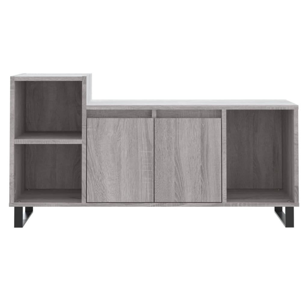 vidaXL Έπιπλο Τηλεόρασης Γκρι Sonoma 100x35x55 εκ. από Επεξεργ. Ξύλο