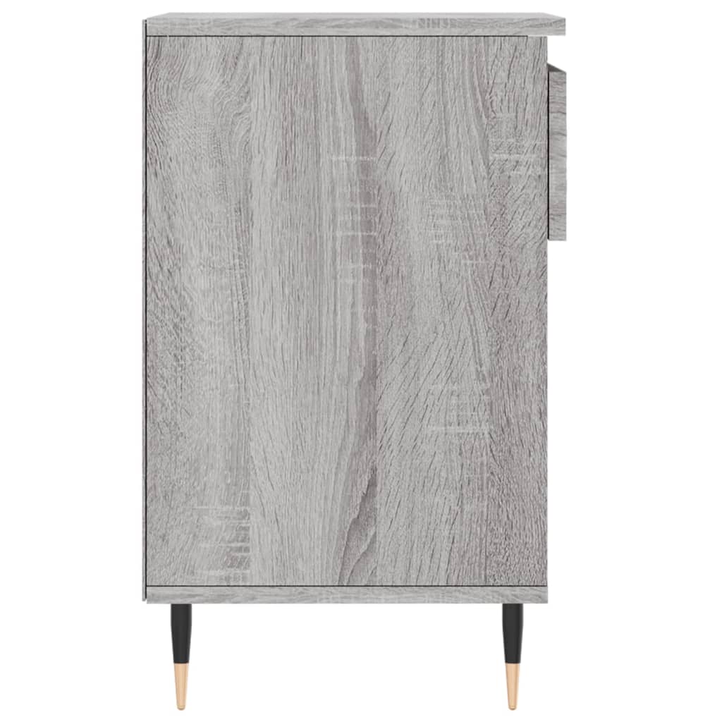 vidaXL Παπουτσοθήκη Γκρι Sonoma 102x36x60 εκ. από Επεξεργασμένο Ξύλο