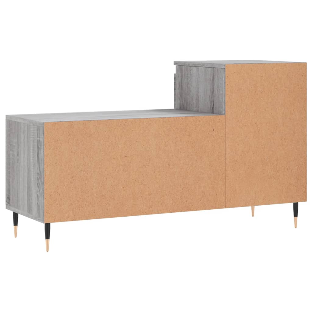 vidaXL Παπουτσοθήκη Γκρι Sonoma 102x36x60 εκ. από Επεξεργασμένο Ξύλο