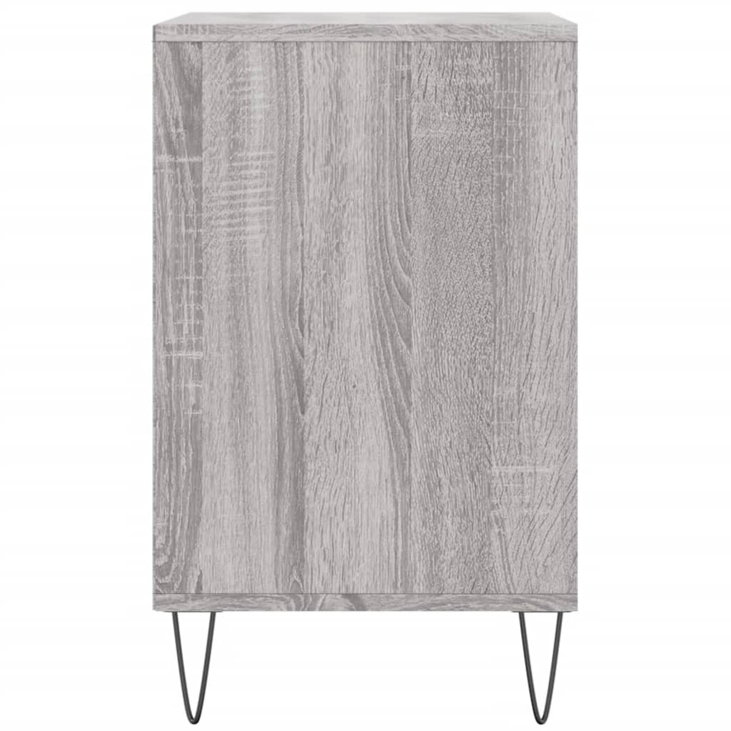 vidaXL Παπουτσοθήκη Γκρι Sonoma 102x36x60 εκ. από Επεξεργασμένο Ξύλο