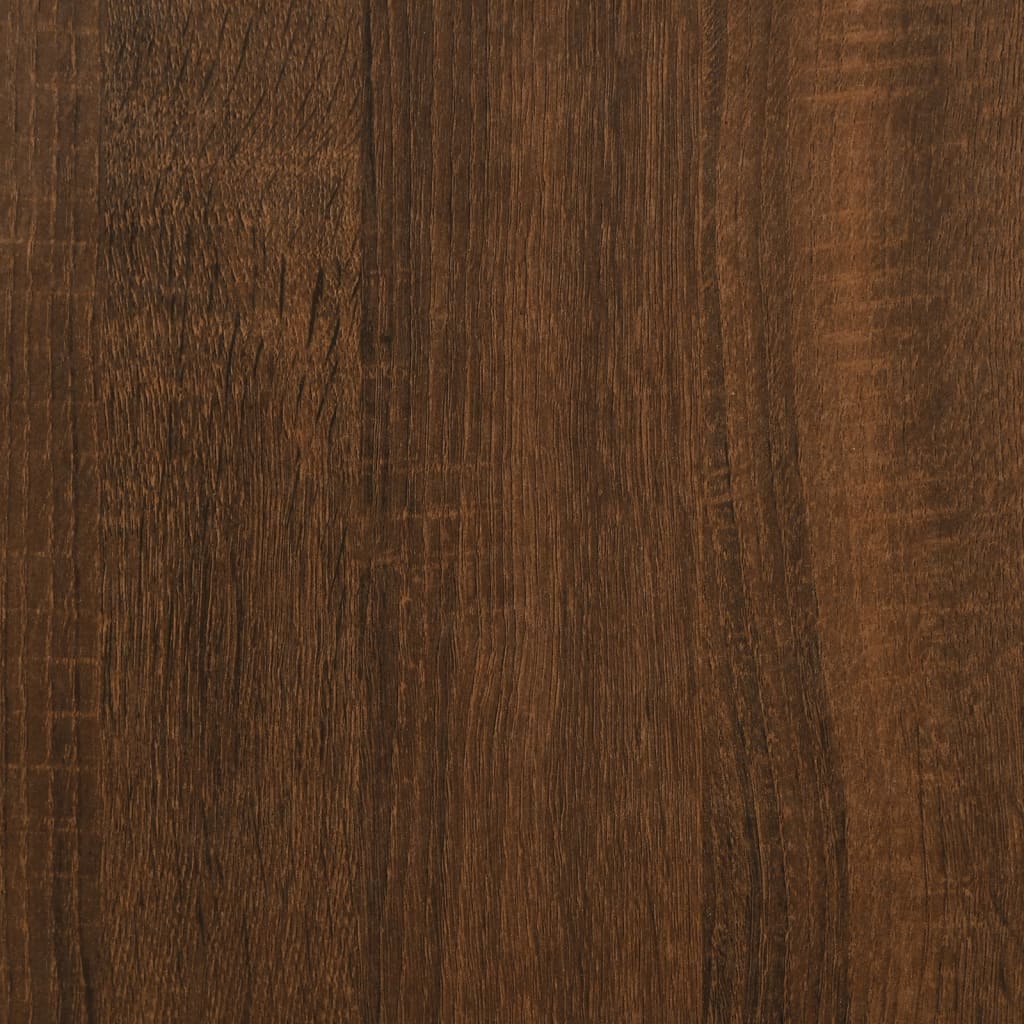 vidaXL Παπουτσοθήκη Καφέ Δρυς 90x30x45 εκ. Επεξεργασμένο Ξύλο