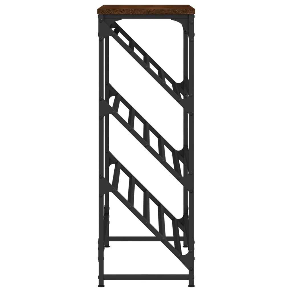 vidaXL Παπουτσοθήκη Καφέ Δρυς 90x30x85 εκ. Επεξεργασμένο Ξύλο