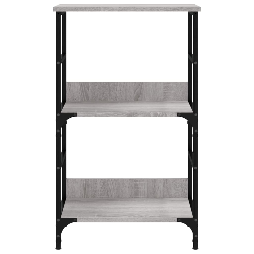 vidaXL Βιβλιοθήκη Γκρι Sonoma 50x33x82 εκ. Επεξεργασμένο Ξύλο