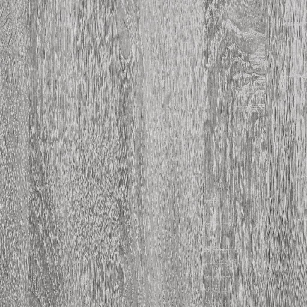 vidaXL Βιβλιοθήκη Γκρι Sonoma 50x33x153 εκ. Επεξεργασμένο Ξύλο