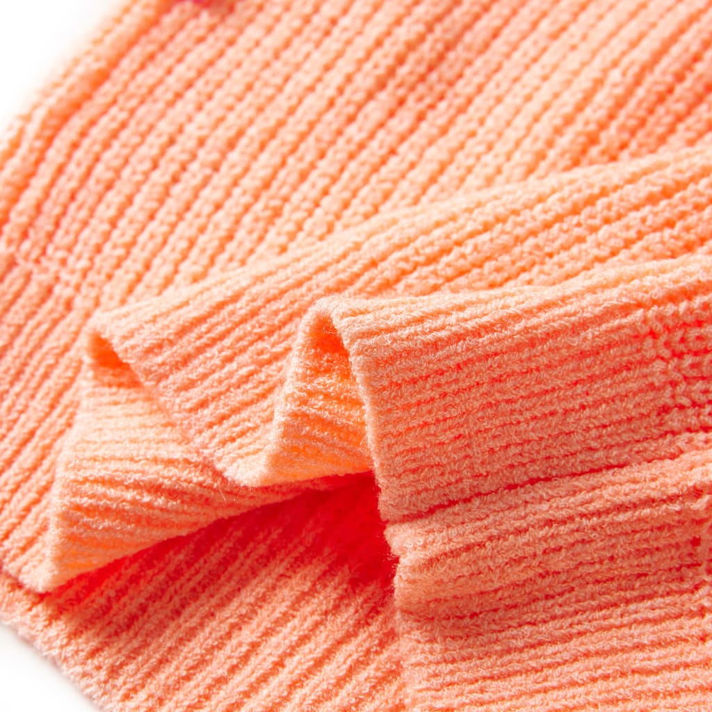 Children's Knitted Sweater Light Orange 116