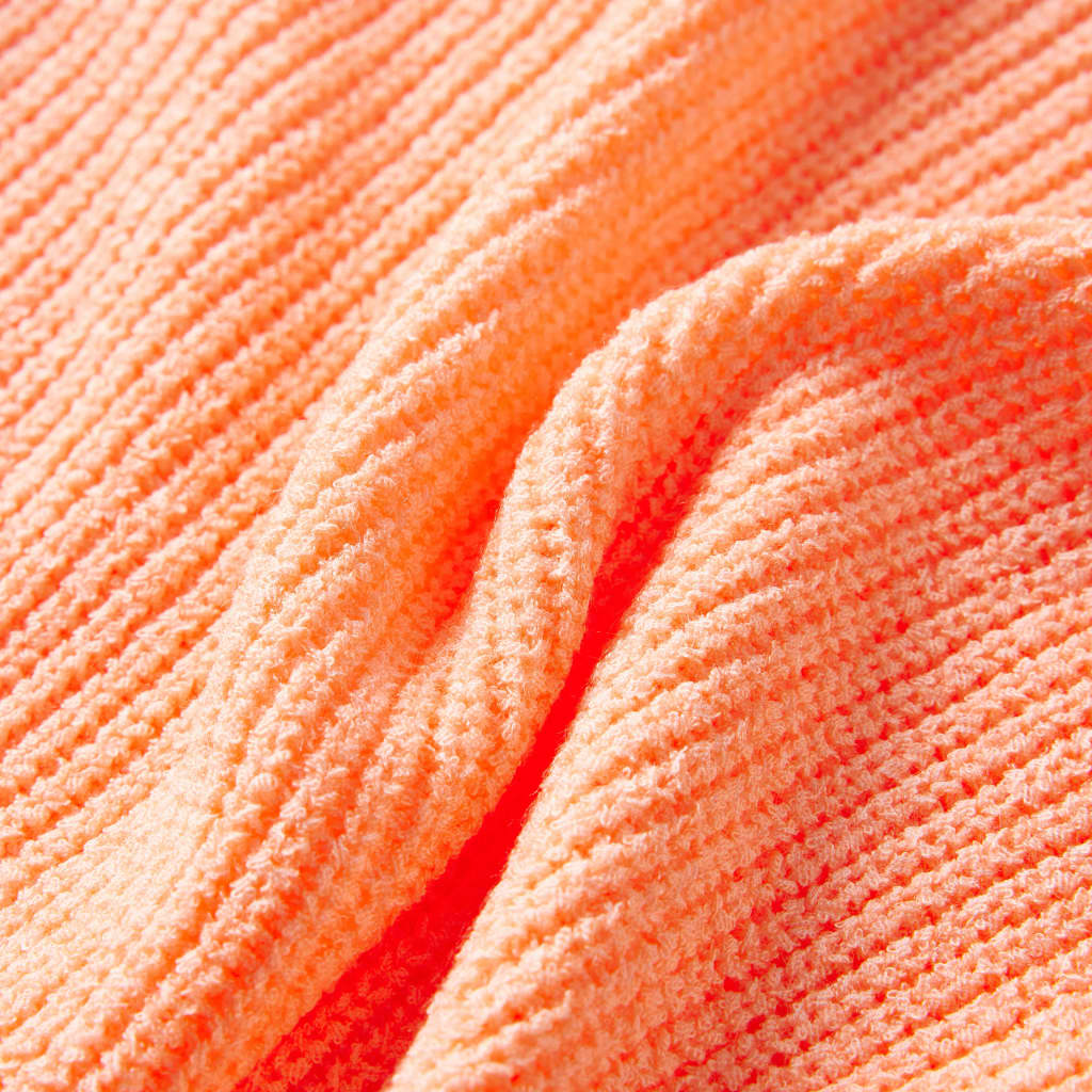 Children's Knitted Sweater Light Orange 116