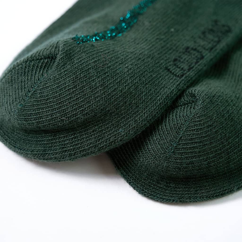Children's Tights Dark Green 104