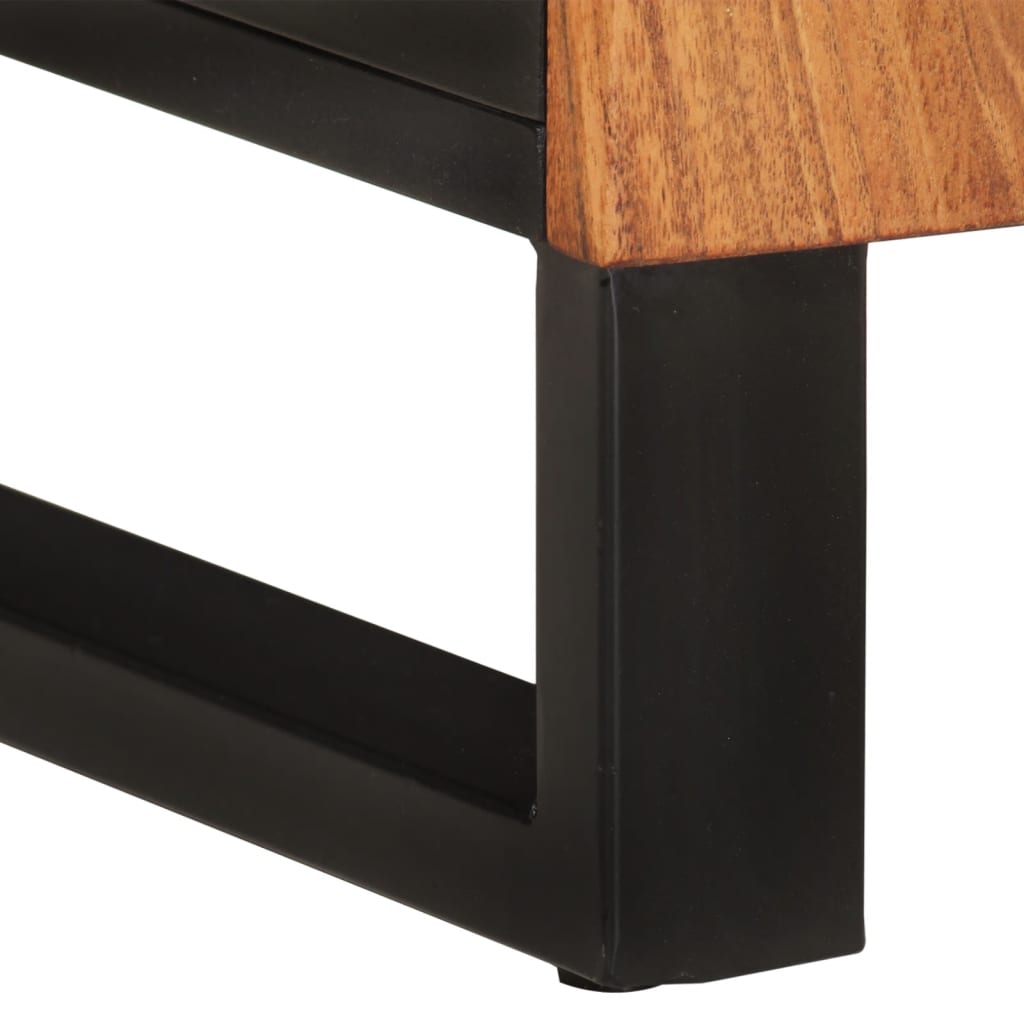 vidaXL Έπιπλα Μπάνιου Σετ 3 Τεμαχίων από Μασίφ Ξύλο Ακακίας