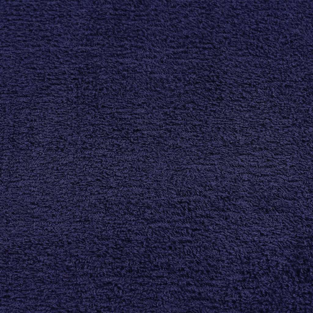 vidaXL Πετσέτες μπάνιου 10 Τεμ Μπλε 100x150 εκ. 360 γρ/μ² 100% Βαμβ.