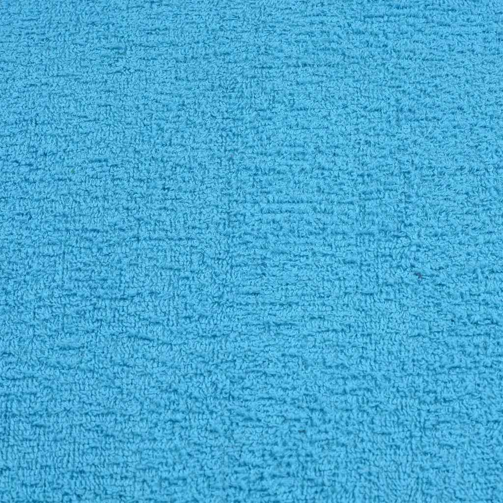 vidaXL Πετσέτες μπάνιου 4Τεμ τυρκουάζ 100x150 cm 360 gsm 100% βαμβάκι