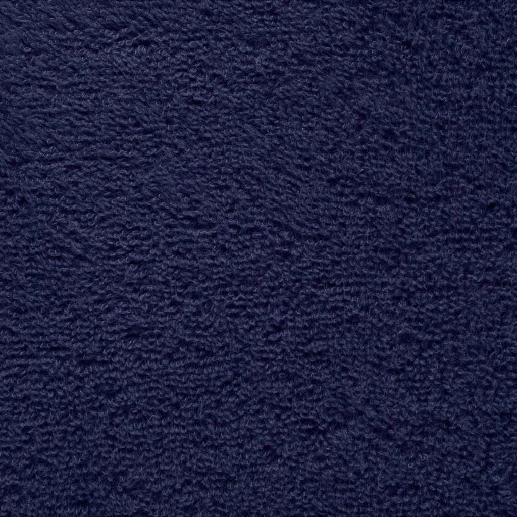 vidaXL Πετσέτες Μπάνιου Premium SOLUND 4 Τεμ Μπλε 100x150εκ 600γρ/μ²