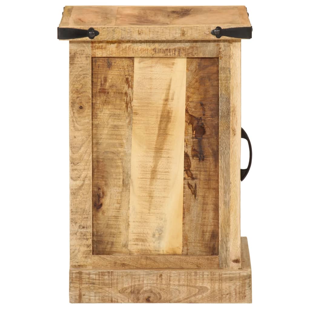 vidaXL Κομοδίνο 40 x 35 x 50 εκ. από Μασίφ Ξύλο Μάνγκο
