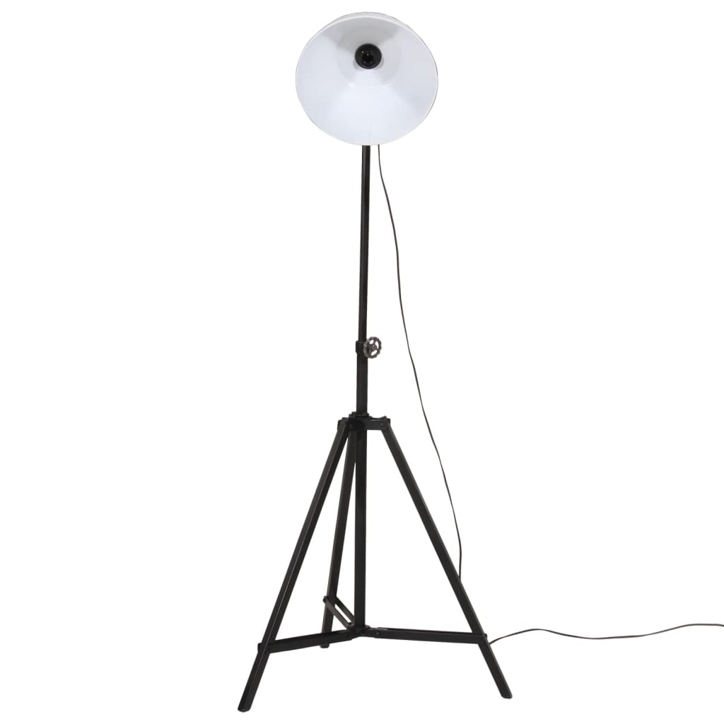 vidaXL Φωτιστικό Δαπέδου 25 W Λευκό 61x61x90/150 εκ. Ε27