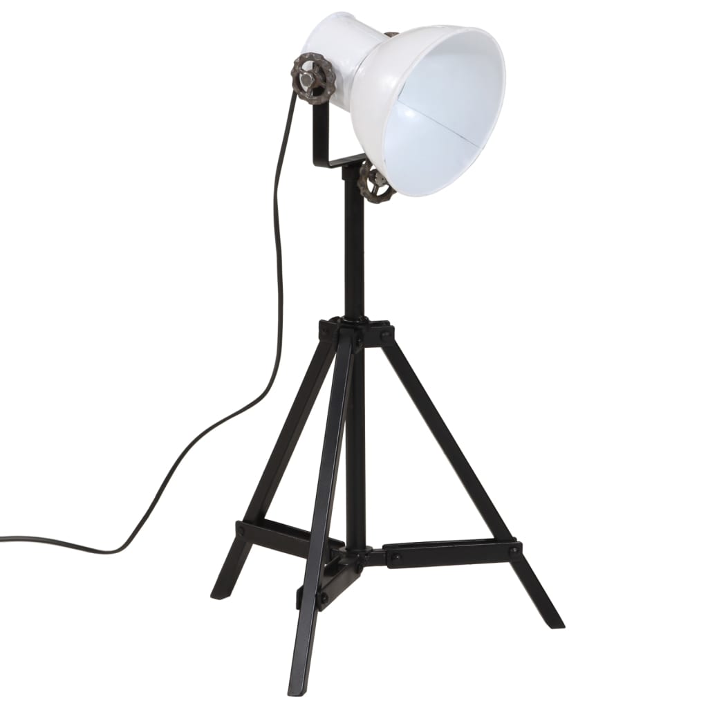 vidaXL Φωτιστικό Δαπέδου 25 W Λευκό 35x35x65/95 εκ. Ε27