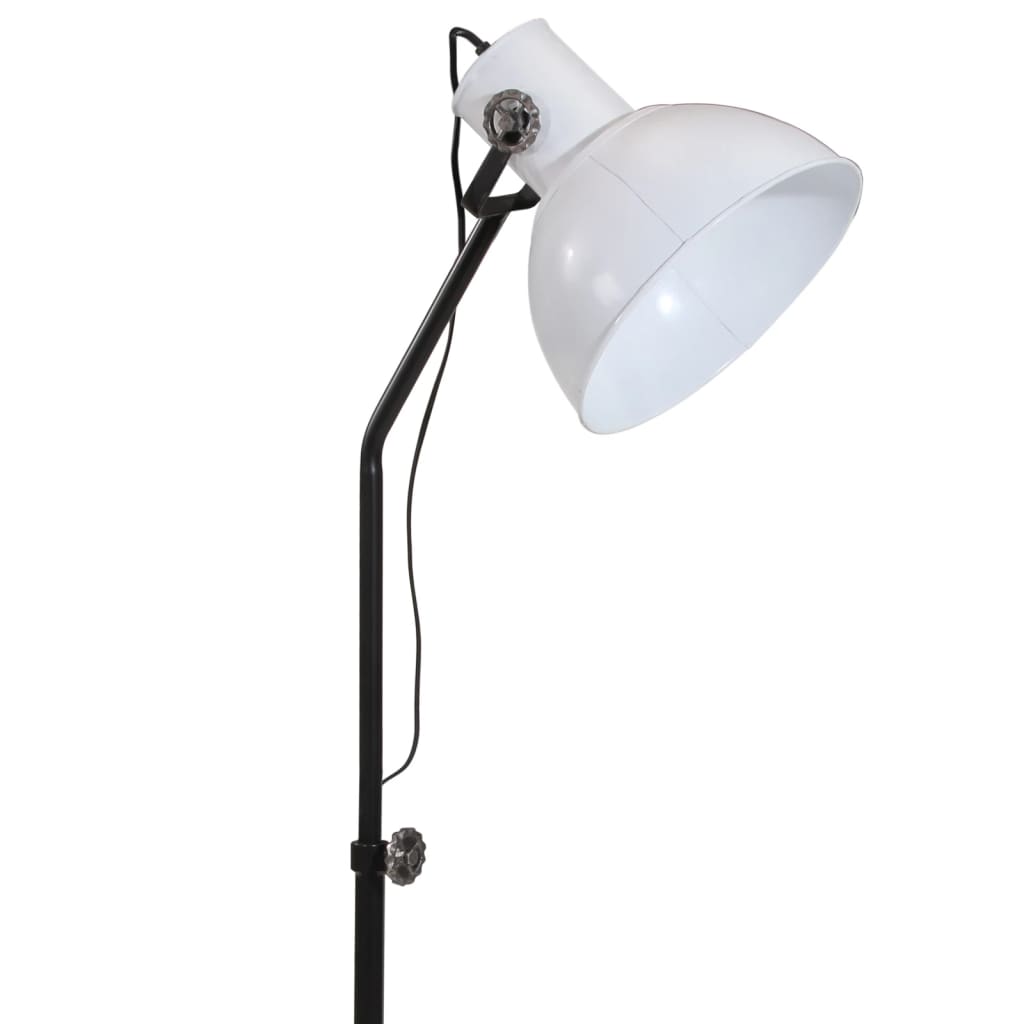vidaXL Φωτιστικό Δαπέδου 25 W Λευκό 30x30x90-150 εκ. E27