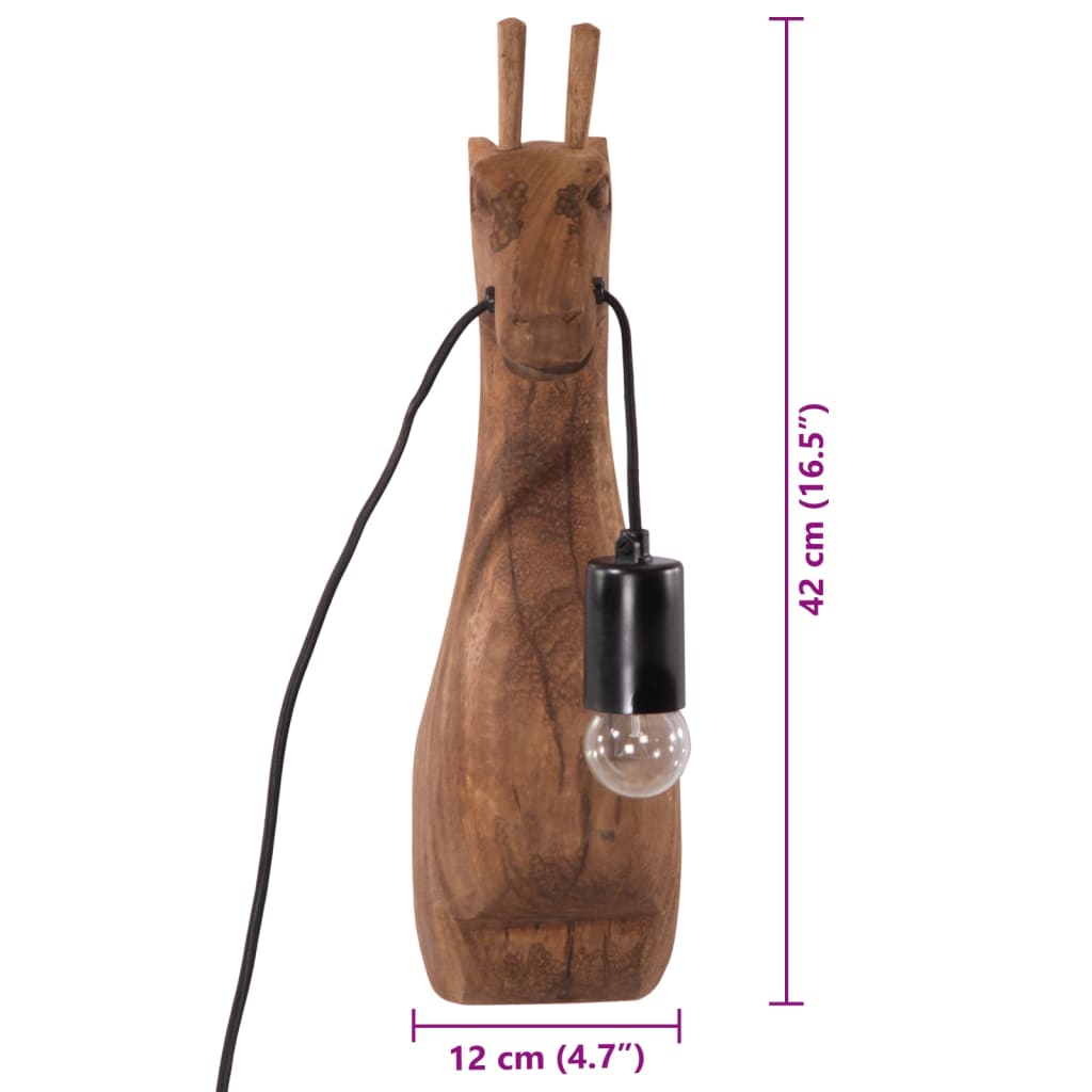 vidaXL Φωτιστικό Τοίχου σε Σχήμα Ζώου 25 W 12x12x42 εκ. Ε27