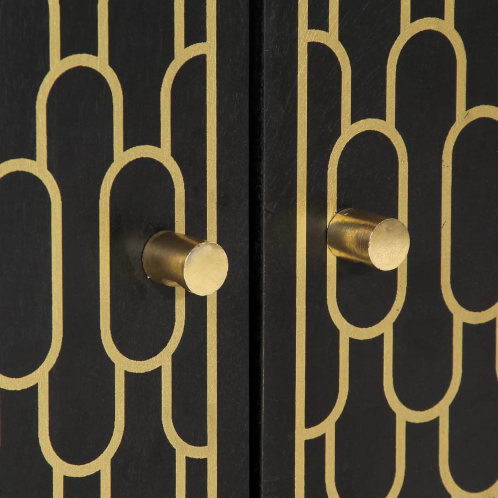 vidaXL Έπιπλα Μπάνιου Σετ 2 Τεμαχίων από Μασίφ Ξύλο Μάνγκο