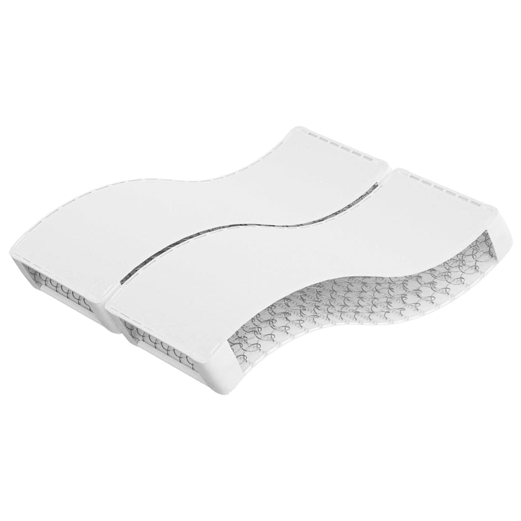 vidaXL Στρώμα με Bonnell Springs Μεσαία Σκληρότητα 140 x 190 εκ.
