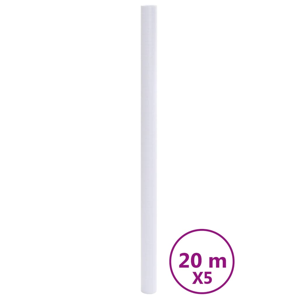 vidaXL Μεμβράνες Παραθύρων Ματ Γκρι PVC