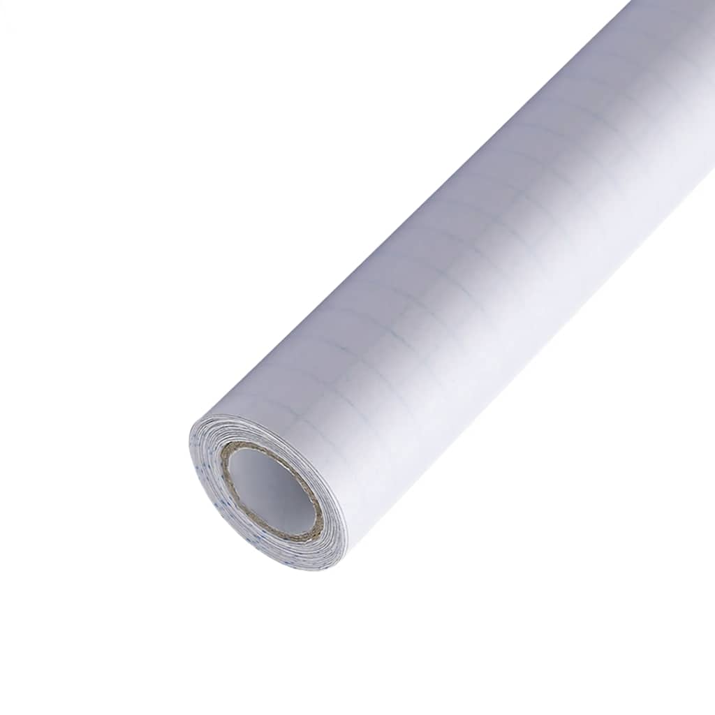 vidaXL Μεμβράνες Παραθύρων Ματ Γκρι PVC