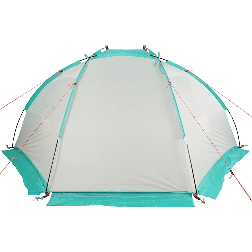 vidaXL Σκηνή Παραλίας Πράσινο Θάλασσας 268x223x125εκ. Πολυεστέρας 185T
