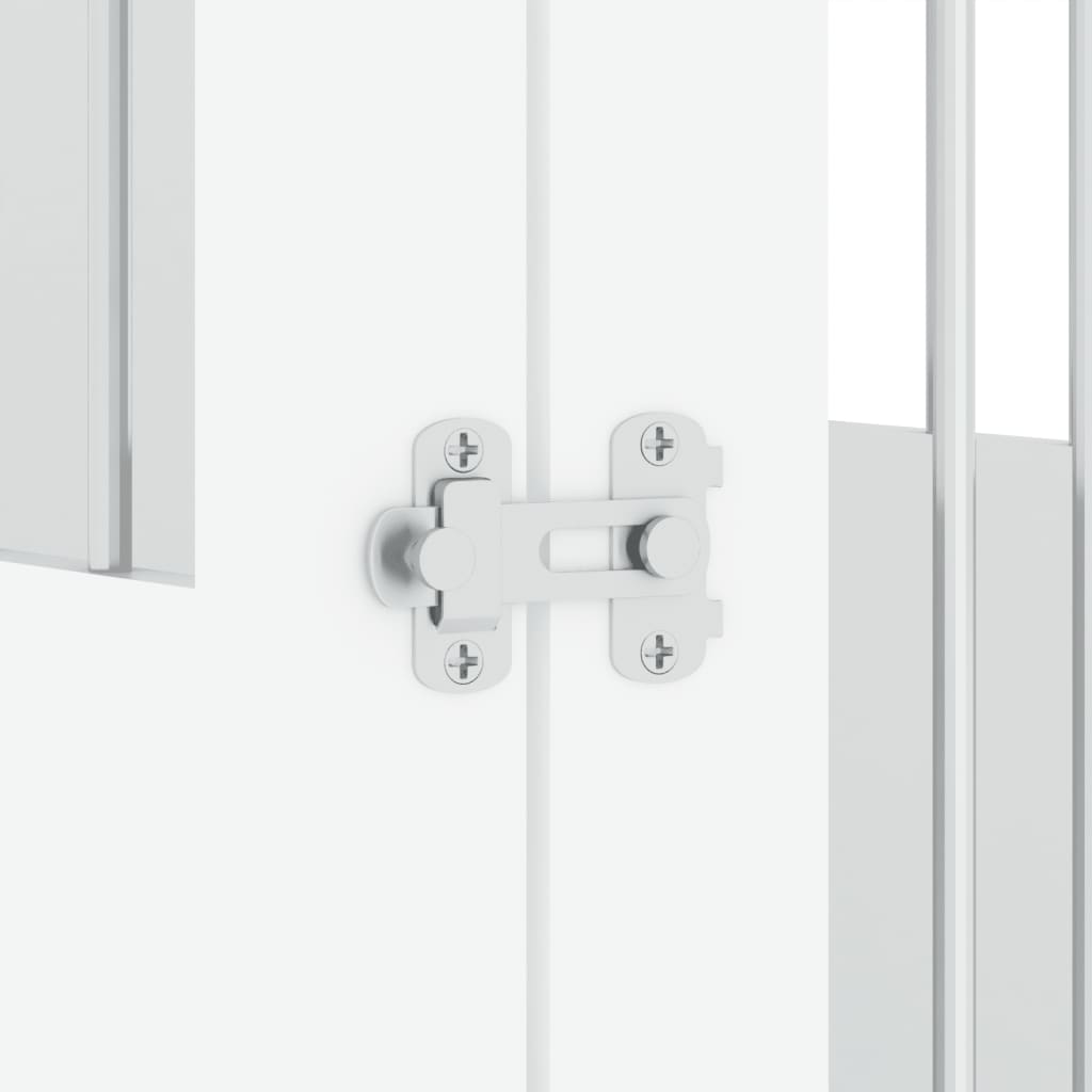 vidaXL Κλουβί Σκύλου Λευκό 55 x 75 x 65 εκ. από Επεξεργασμένο Ξύλο