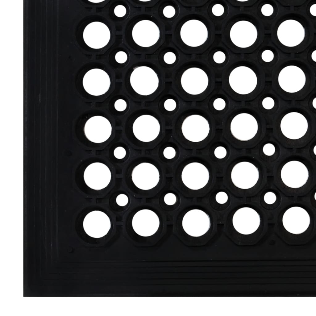vidaXL Πατάκι Εισόδου Ορθογώνιο 60 x 90 εκ. από Καουτσούκ