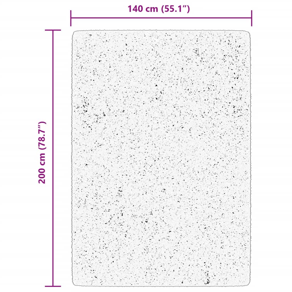 vidaXL Χαλί ARBIZU Vintage Σχέδιο Εσωτ. / Εξωτερ. Χώρου 140x200 εκ.