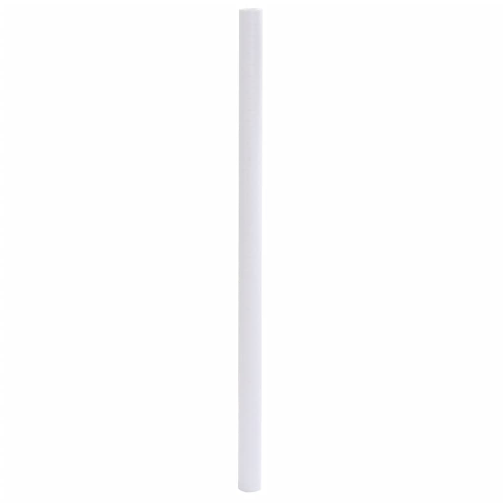 vidaXL Μεμβράνη Παραθύρου Ματ Λευκό 45x500 εκ. PVC