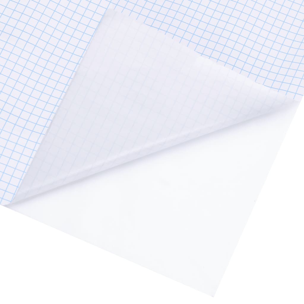 vidaXL Μεμβράνη Παραθύρου Ματ Λευκό 45x500 εκ. PVC