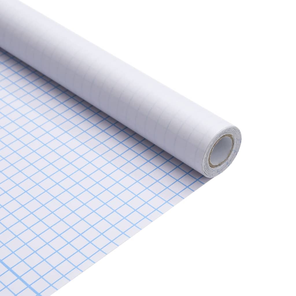 vidaXL Μεμβράνη Παραθύρου Ματ Λευκό 60x500 εκ. PVC