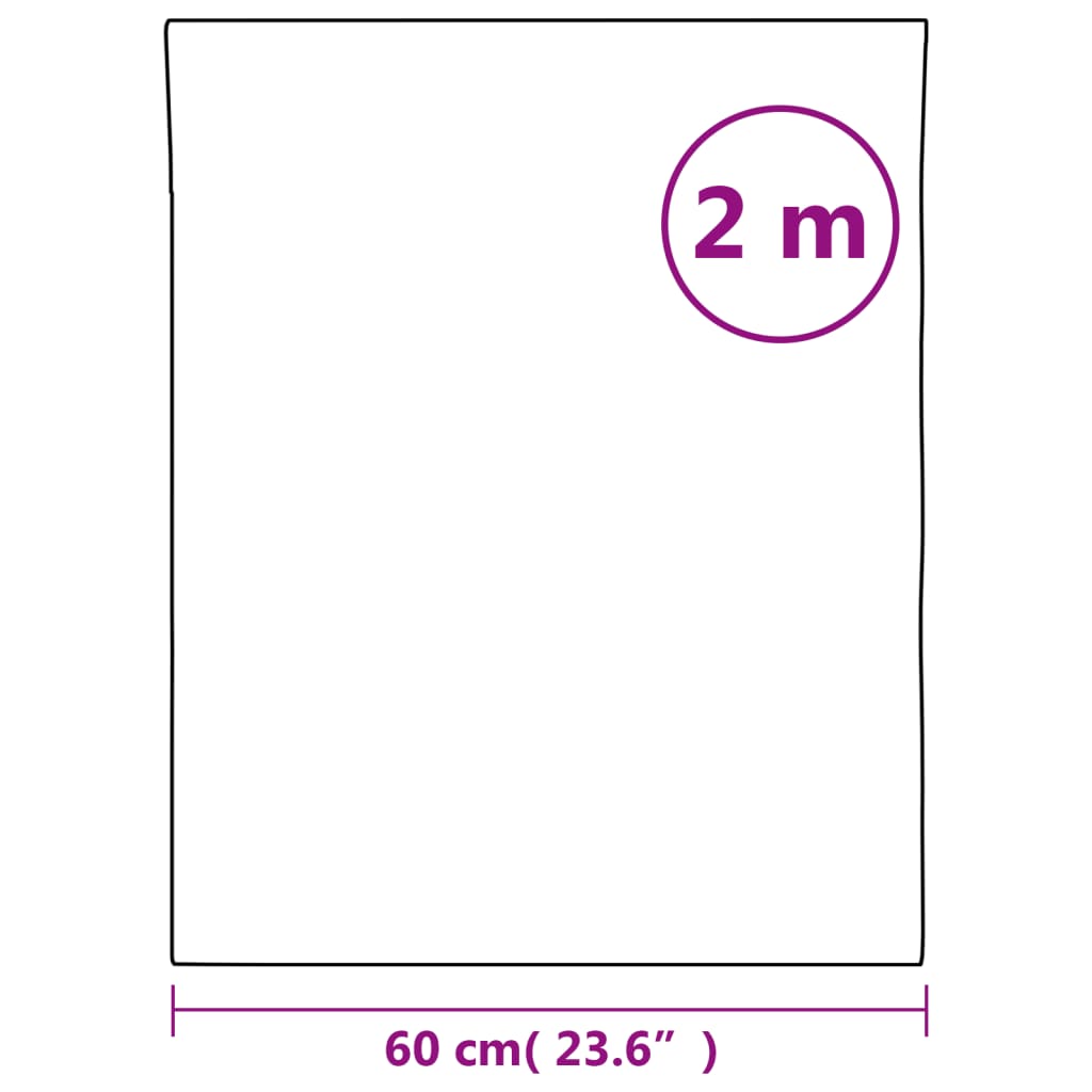 vidaXL Μεμβράνες Καθρέφτης Αυτοκόλλητες 2 τεμ. 60 x 200 εκ. PET