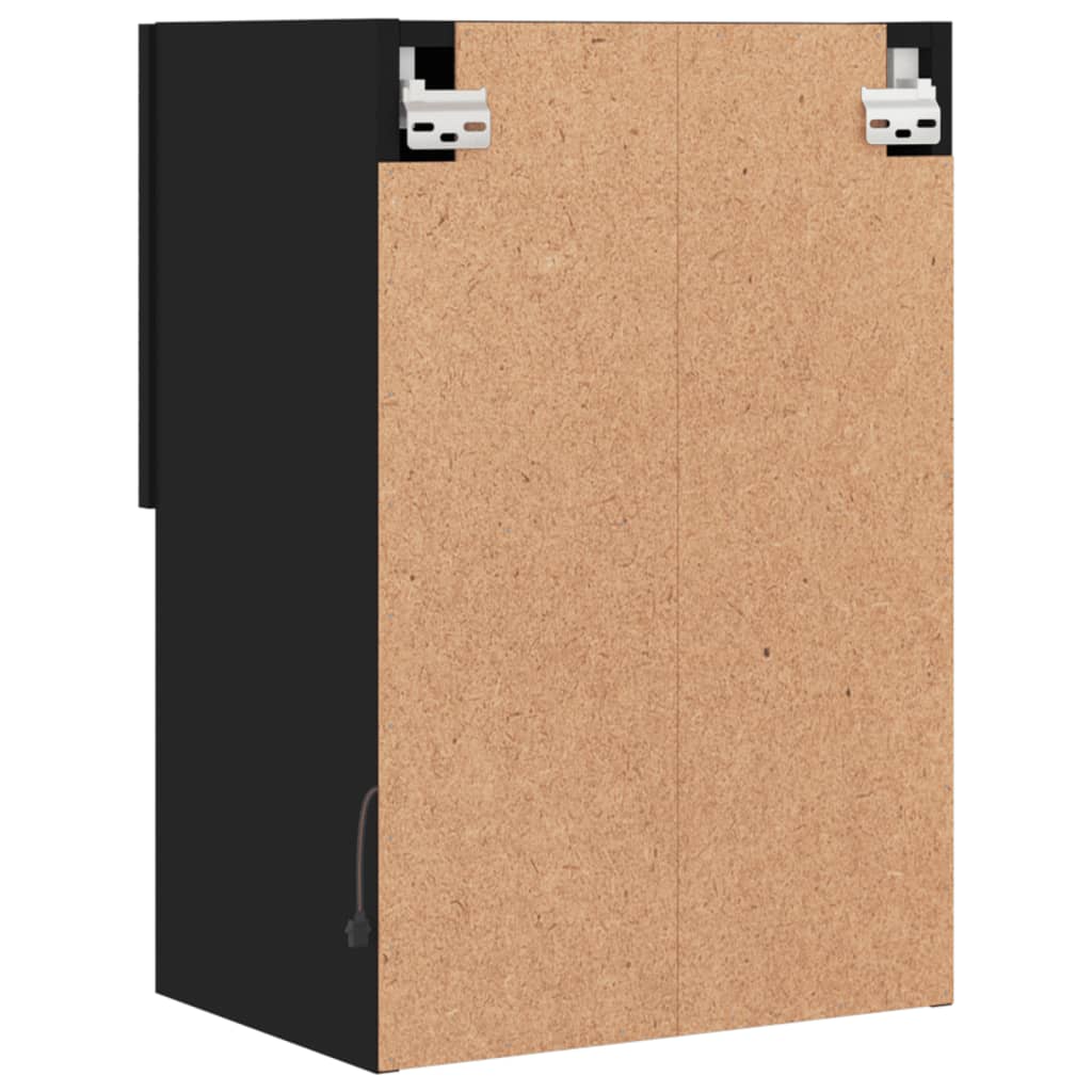 vidaXL Έπιπλο Τηλεόρασης με LED Μαύρο 40,5x30x60 εκ.