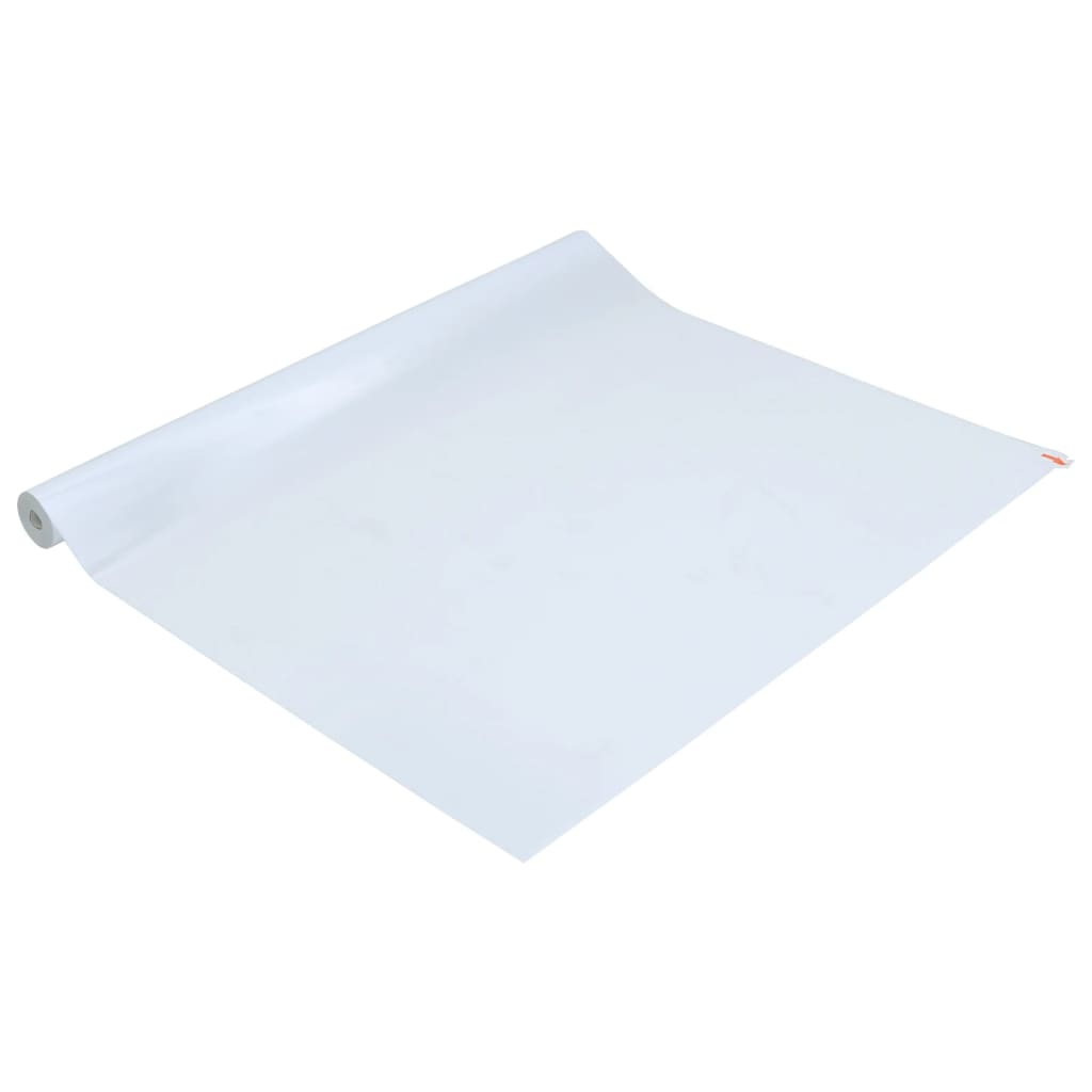 vidaXL Μεμβράνη Παραθύρου Αντιστ. Αμμοβ. Λευκό 60x500 εκ PVC