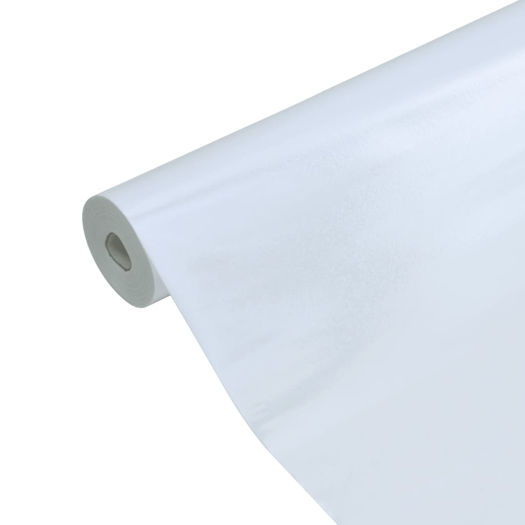 vidaXL Μεμβράνη Παραθύρου Αντιστ. Αμμοβ. Λευκό 60x500 εκ PVC
