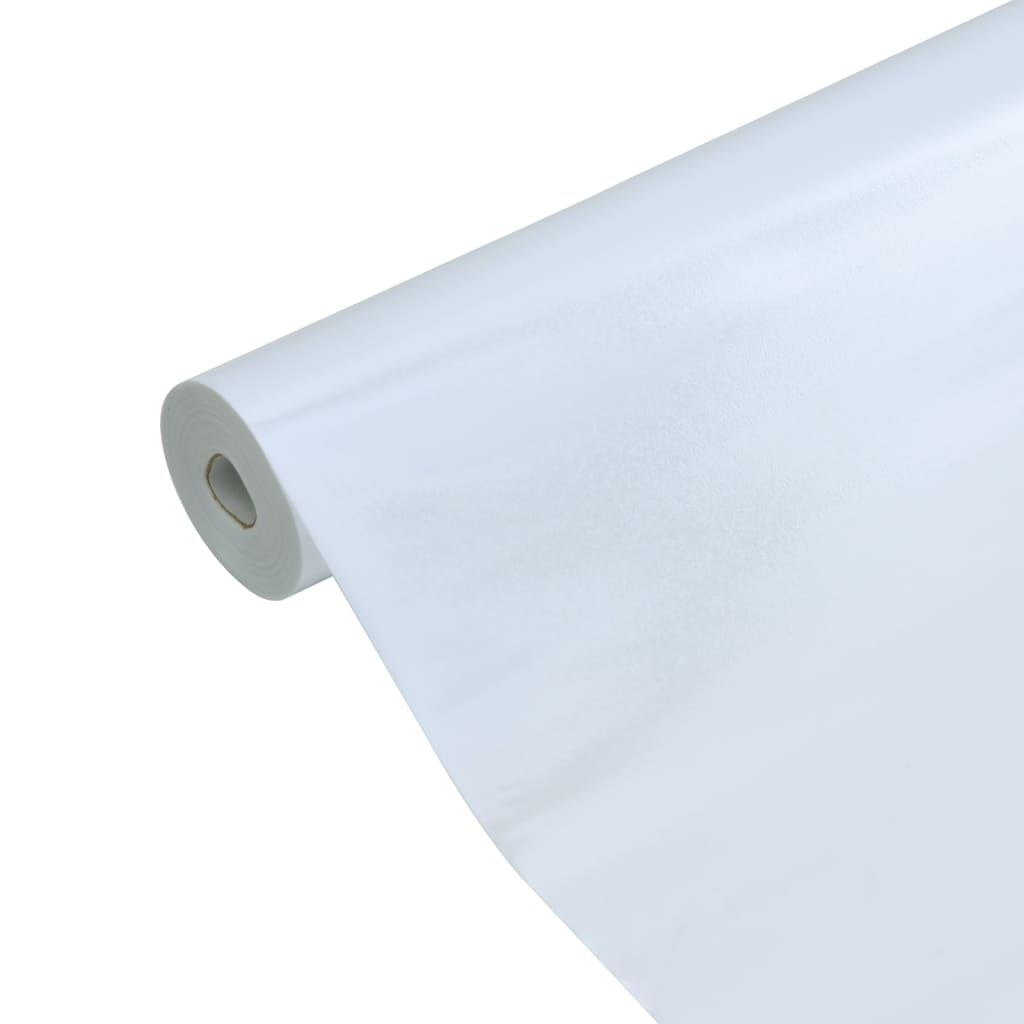vidaXL Μεμβράνη Παραθύρου Αντιστ. Αμμοβ. Λευκό 60x2000 εκ PVC