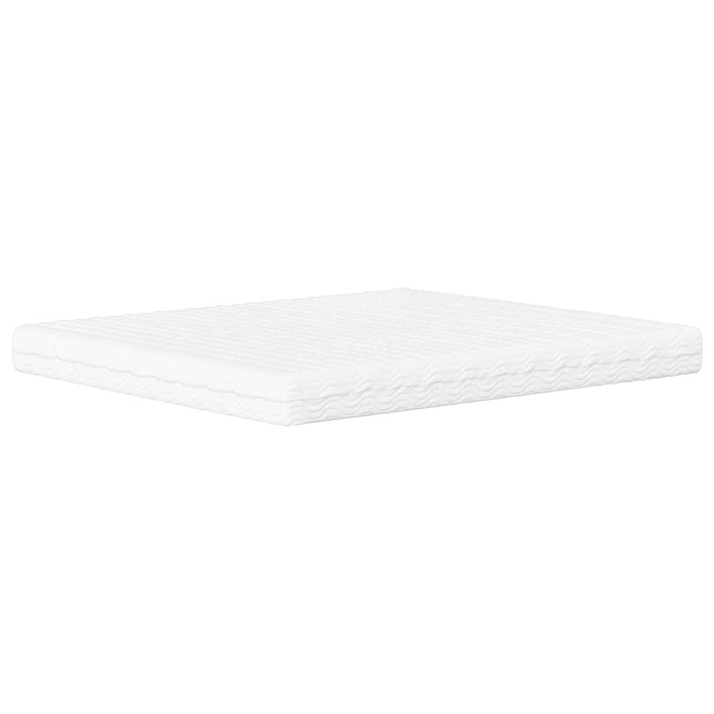 vidaXL Κρεβάτι με Στρώμα Dover Μαύρο/Λευκό 180x200 εκ. από Συνθετικό Δέρμα