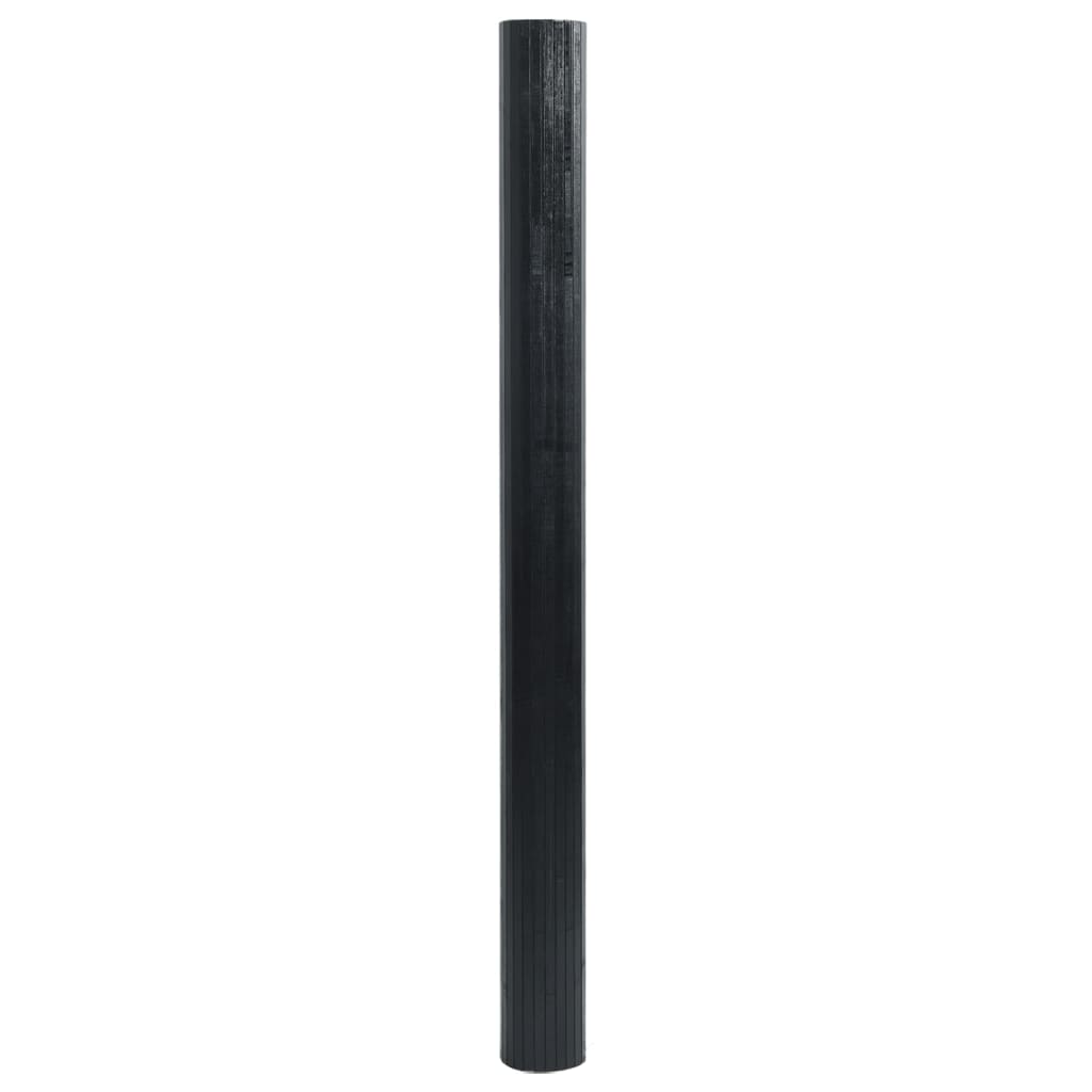 vidaXL Διαχωριστικό Δωματίου Μαύρο 165 x 800 εκ. από Μπαμπού