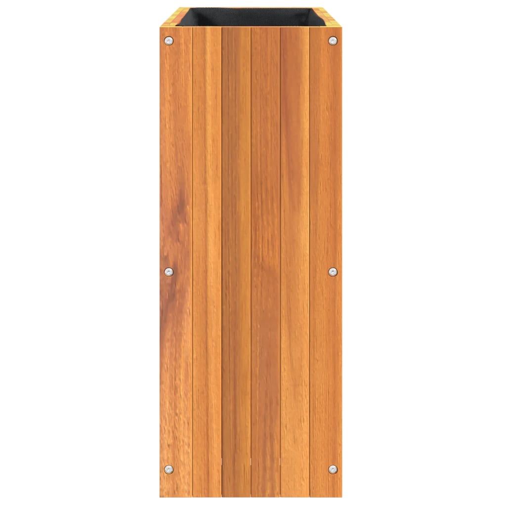 vidaXL Ζαρντινιέρα Κήπου 59 x 27,5 x 70 εκ. από Μασίφ Ξύλο Ακακίας