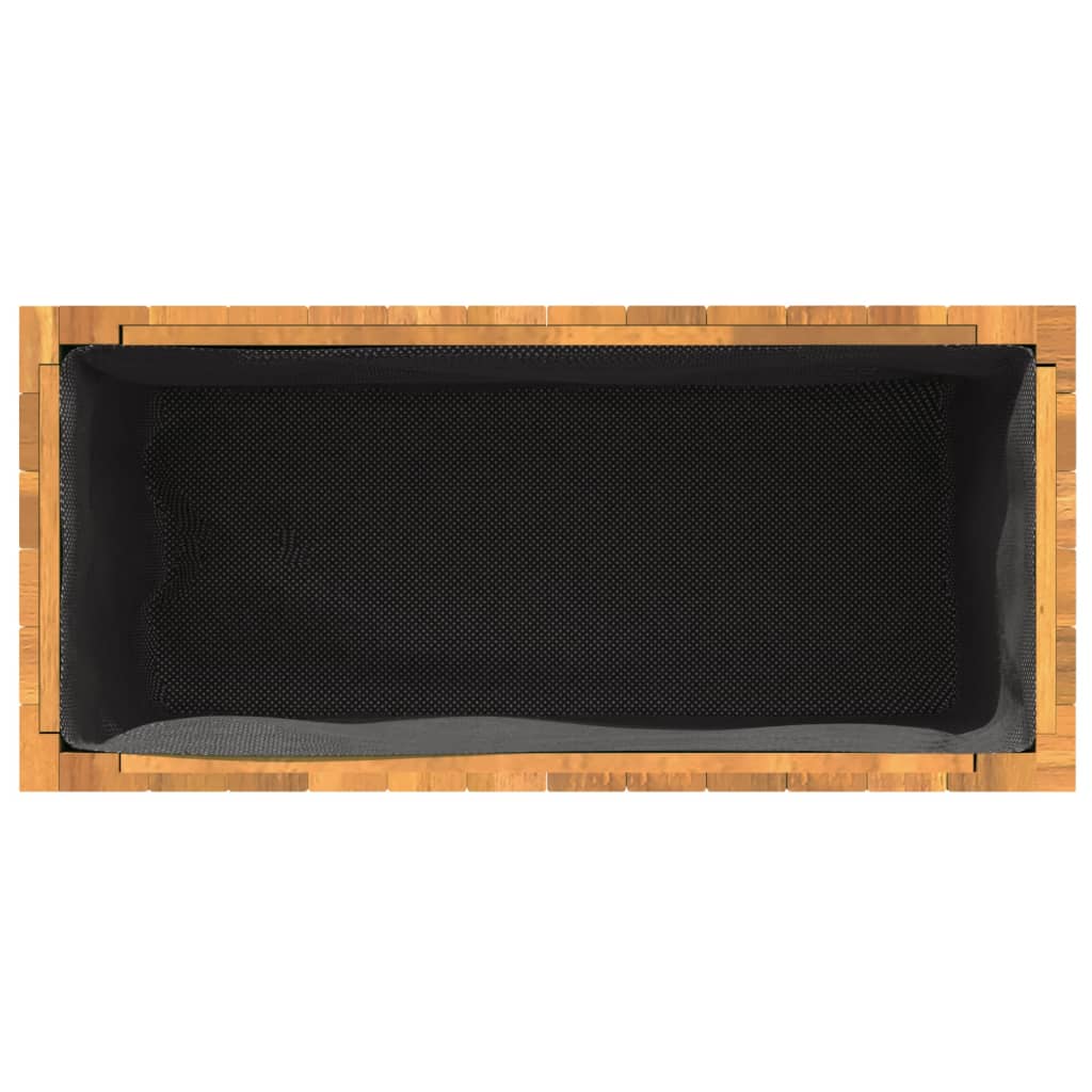vidaXL Ζαρντινιέρα Κήπου 59 x 27,5 x 70 εκ. από Μασίφ Ξύλο Ακακίας