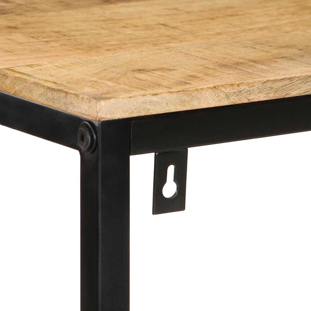 vidaXL Βιβλιοθήκη Καφέ 70 x 35 x 110 εκ. Μασίφ ξύλο μάνγκο