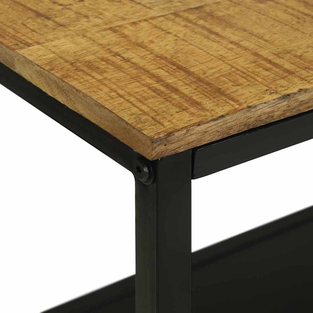 vidaXL Βιβλιοθήκη Καφέ 70 x 35 x 110 εκ. Μασίφ ξύλο μάνγκο