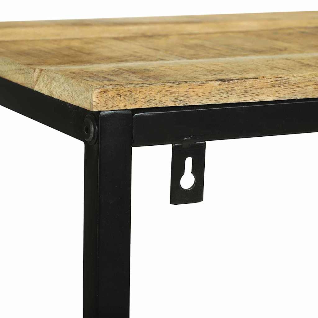 vidaXL Βιβλιοθήκη Καφέ 70 x 35 x 110 εκ. Μασίφ ξύλο μάνγκο