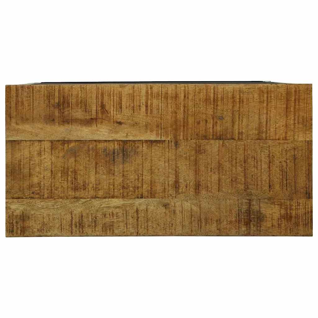 vidaXL Βιβλιοθήκη Καφέ 70 x 35 x 110 εκ. Μασίφ ξύλο μάνγκο