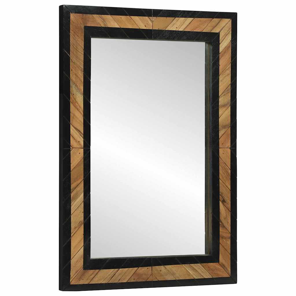 vidaXL Καθρέφτης 70x2x70 cm Σταθερό Ξύλο Ακακίας