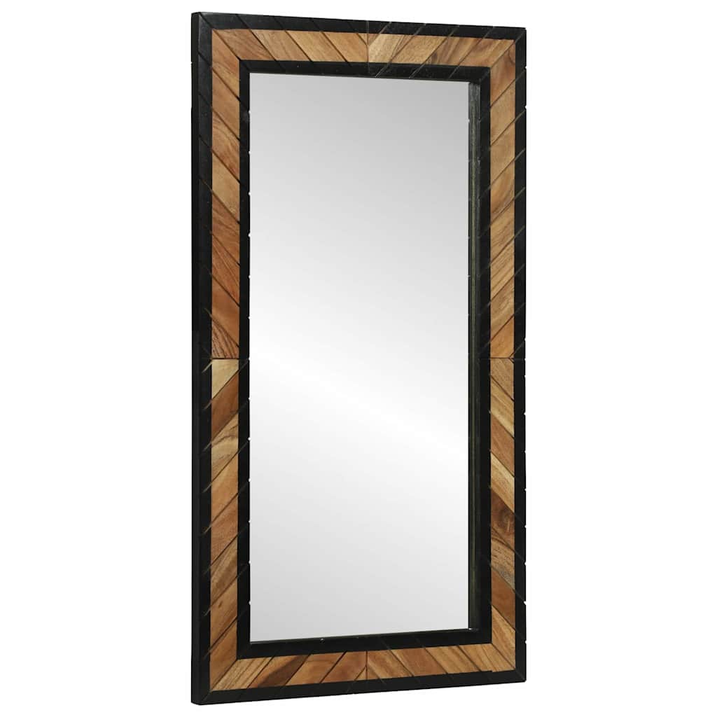 vidaXL Καθρέφτης 90x2x50 cm Συμπαγές Ξύλο Ακακίας