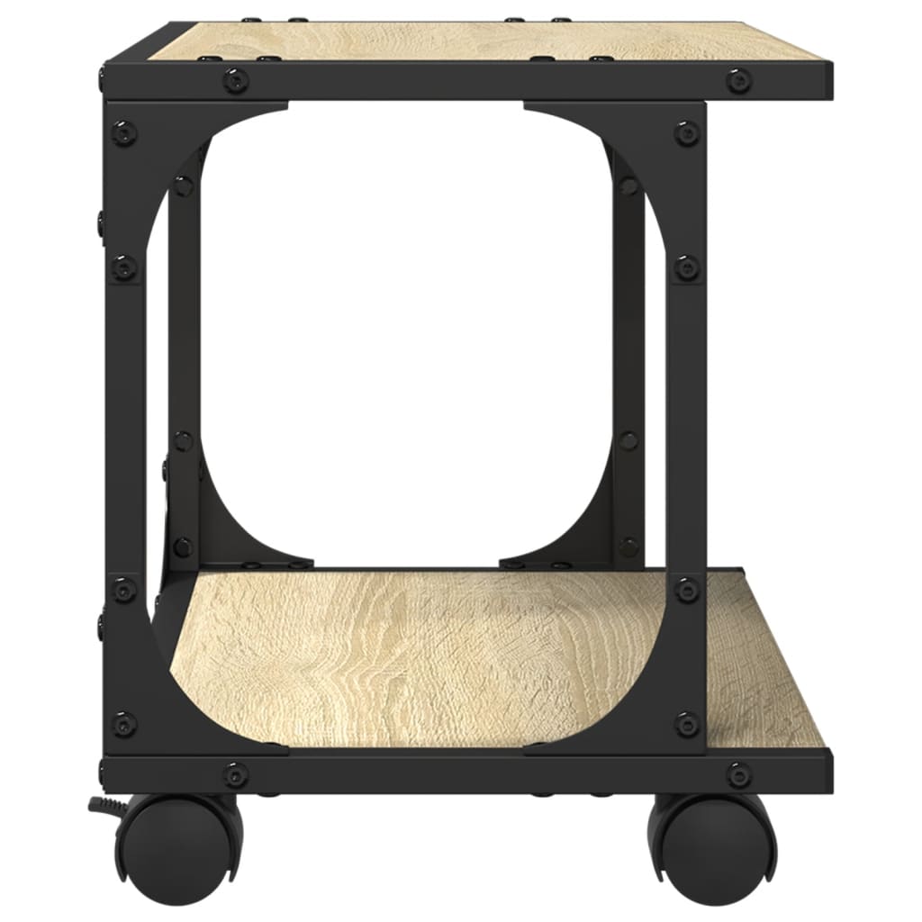 vidaXL Βάση Εκτυπωτή 2 Επιπέδων Sonoma Δρυς 41x28x33,5 εκ Επεξ. Ξύλο